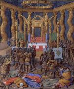 Jean Fouquet, Pompey in the Temple of Jerusalem, by Jean Fouquet